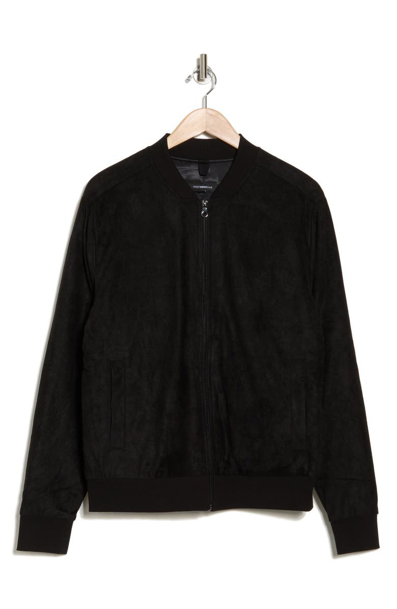 WESTZEROONE Condor Bomber Jacket, Alternate, color, Black