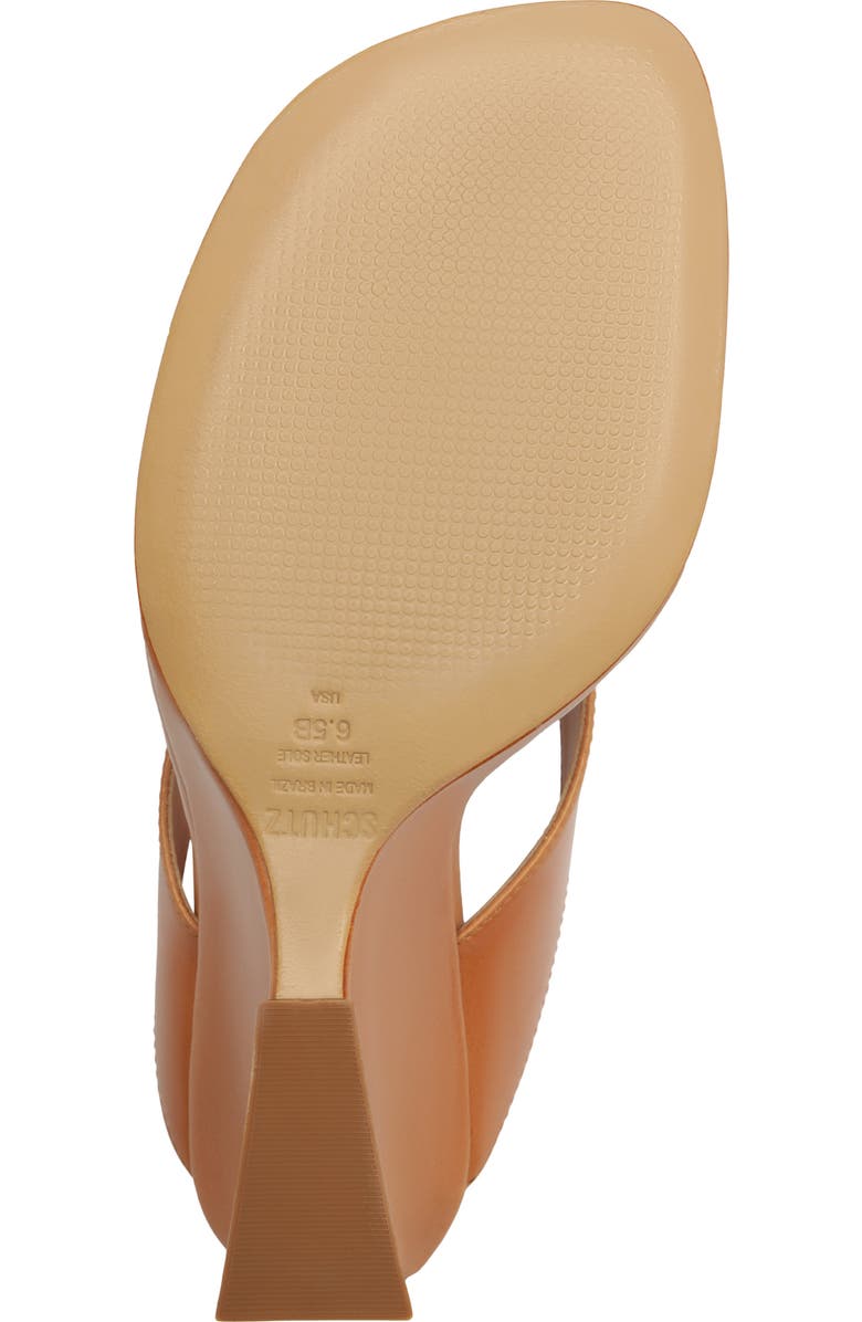 Schutz Maya Wedge Sandal, Alternate, color, Earth Clay