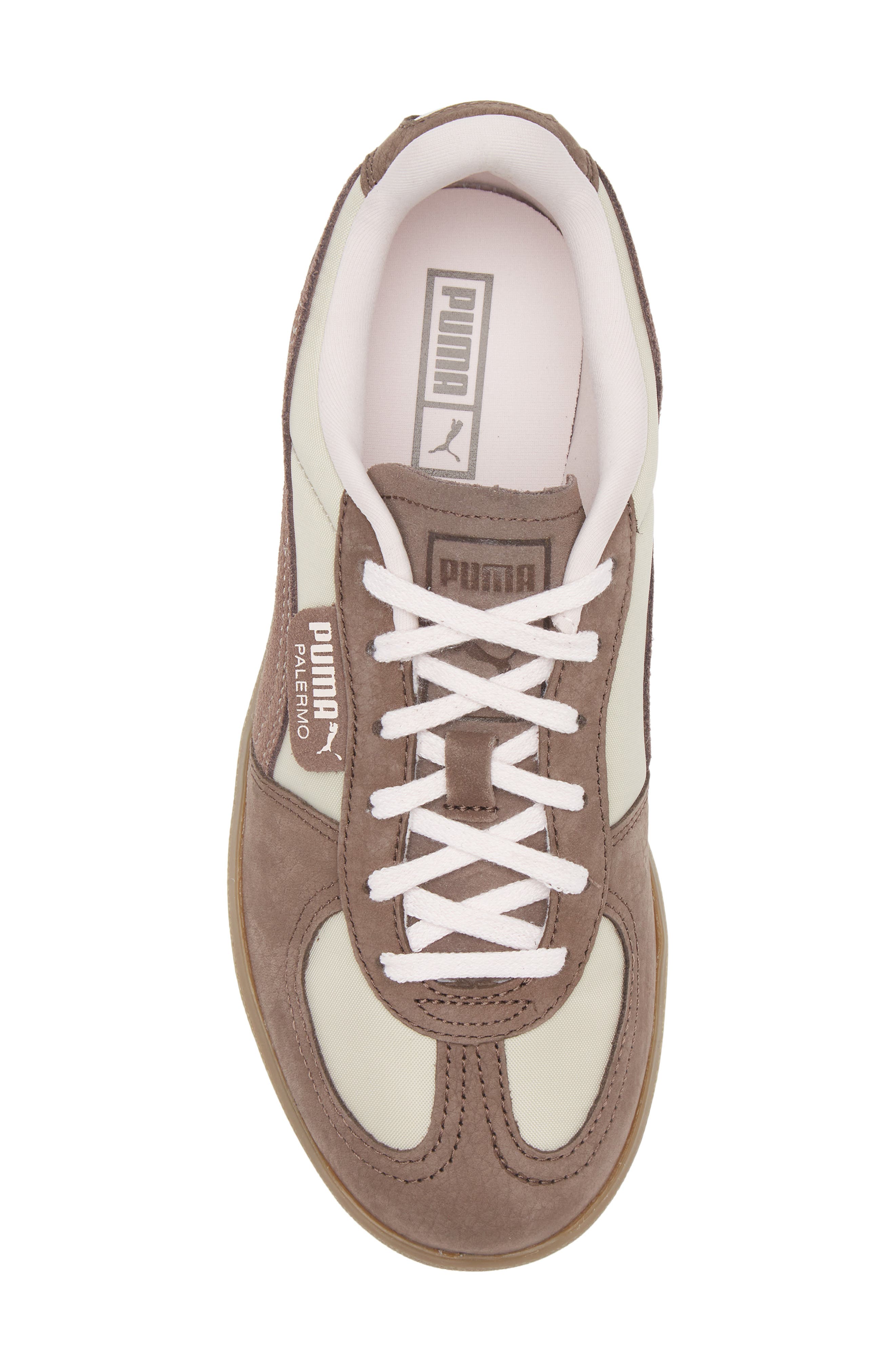PUMA Palermo Elevata Platform Sneaker, Alternate, color, Desert Dust/ Flat Bronze