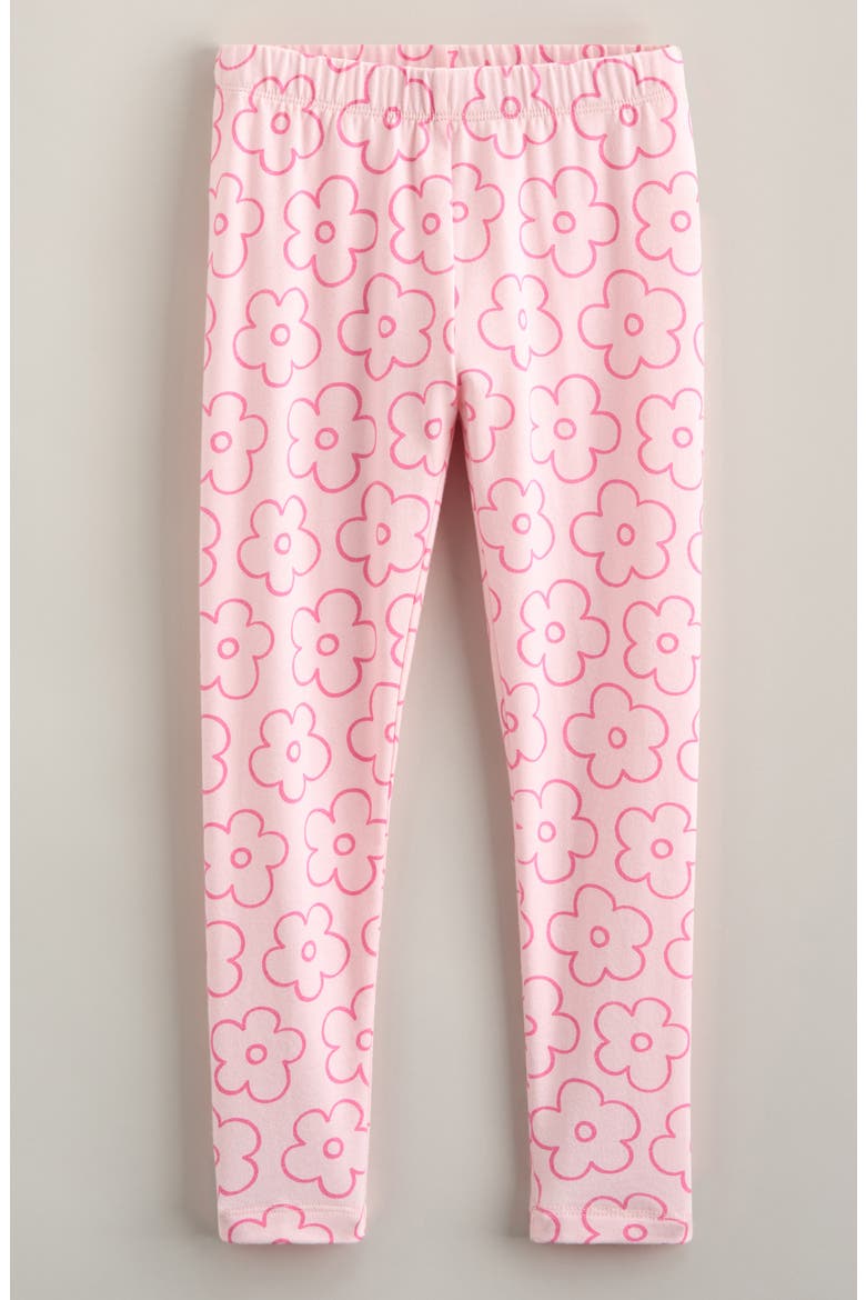 Kids' Core Leggings, Main, color, PINK BALM POPPY DAISY