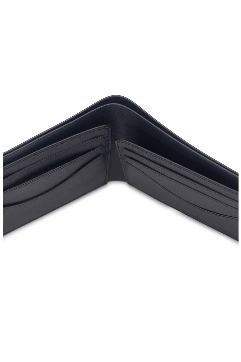 Nappa Leather Bifold Wallet, Alternate, color, BLACK
