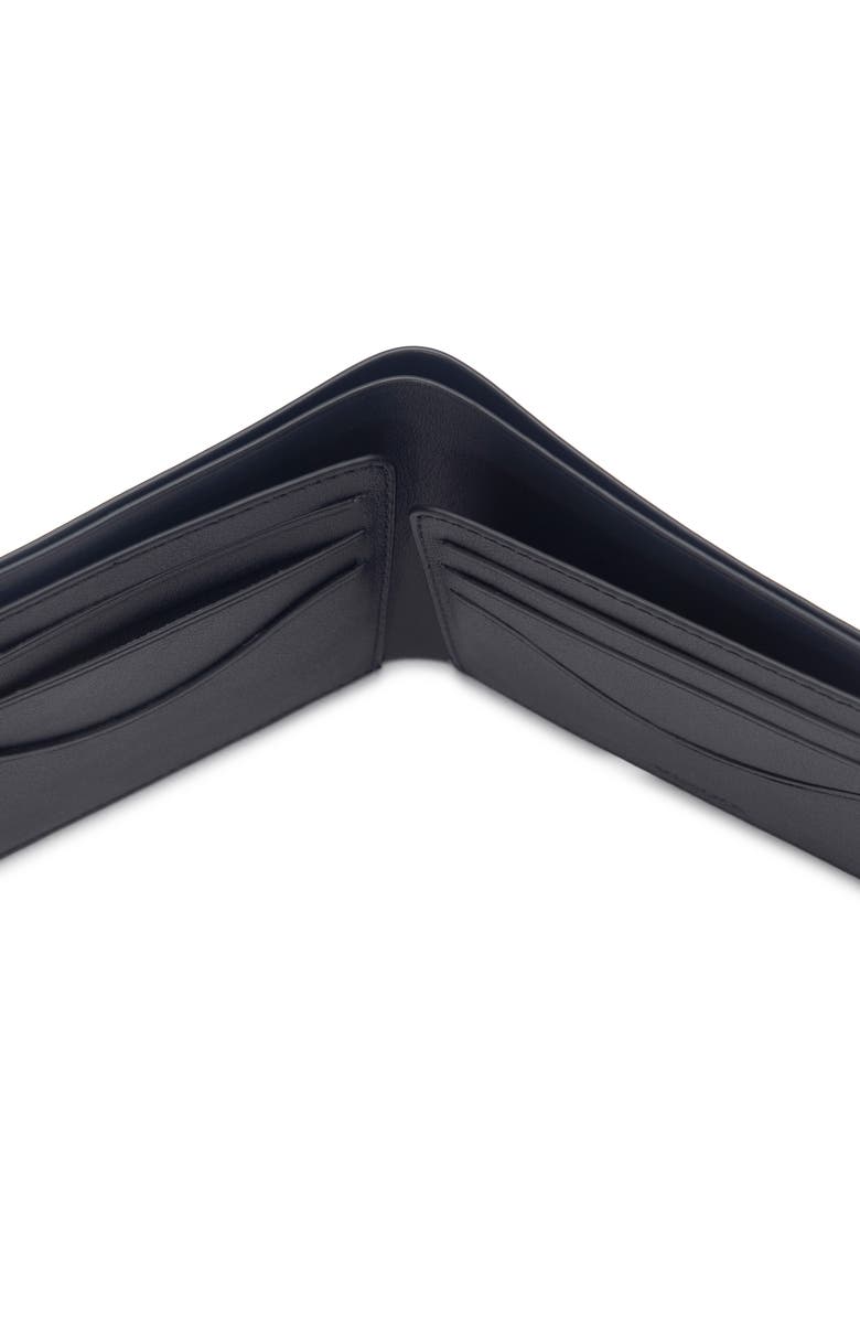Vince Nappa Leather Bifold Wallet, Alternate, color, Black
