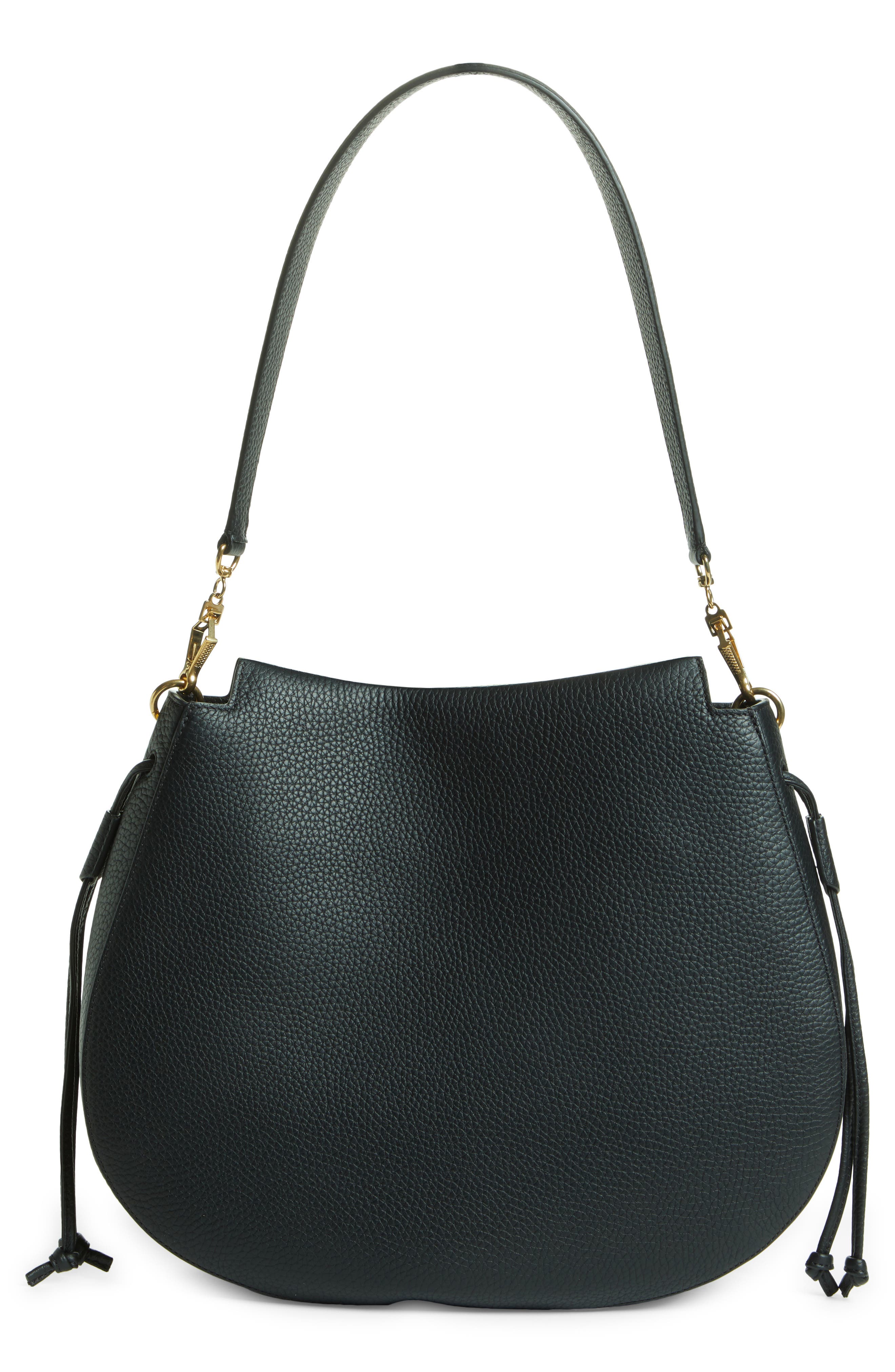 Mulberry Iris Leather Hobo Bag, Alternate, color, 