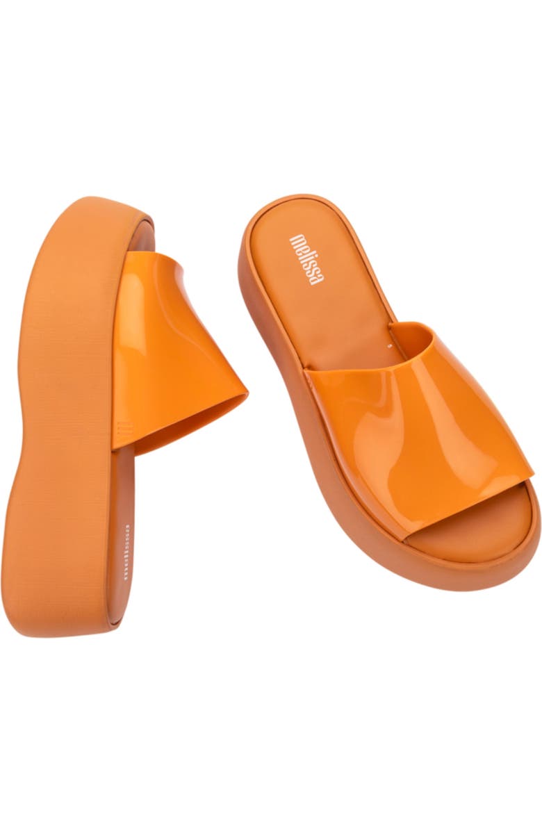 Melissa Becky Water Resistant Platform Sandal, Alternate, color, Orange