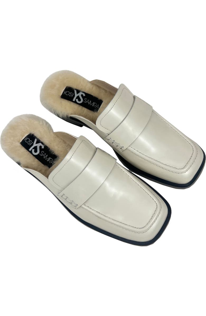 Yosi Samra Odessa Genuine Shearling Lined Loafer, Main, color,