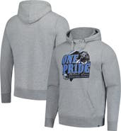 '47 Men's '47 Gray Detroit Lions Regional Headline Pullover Hoodie