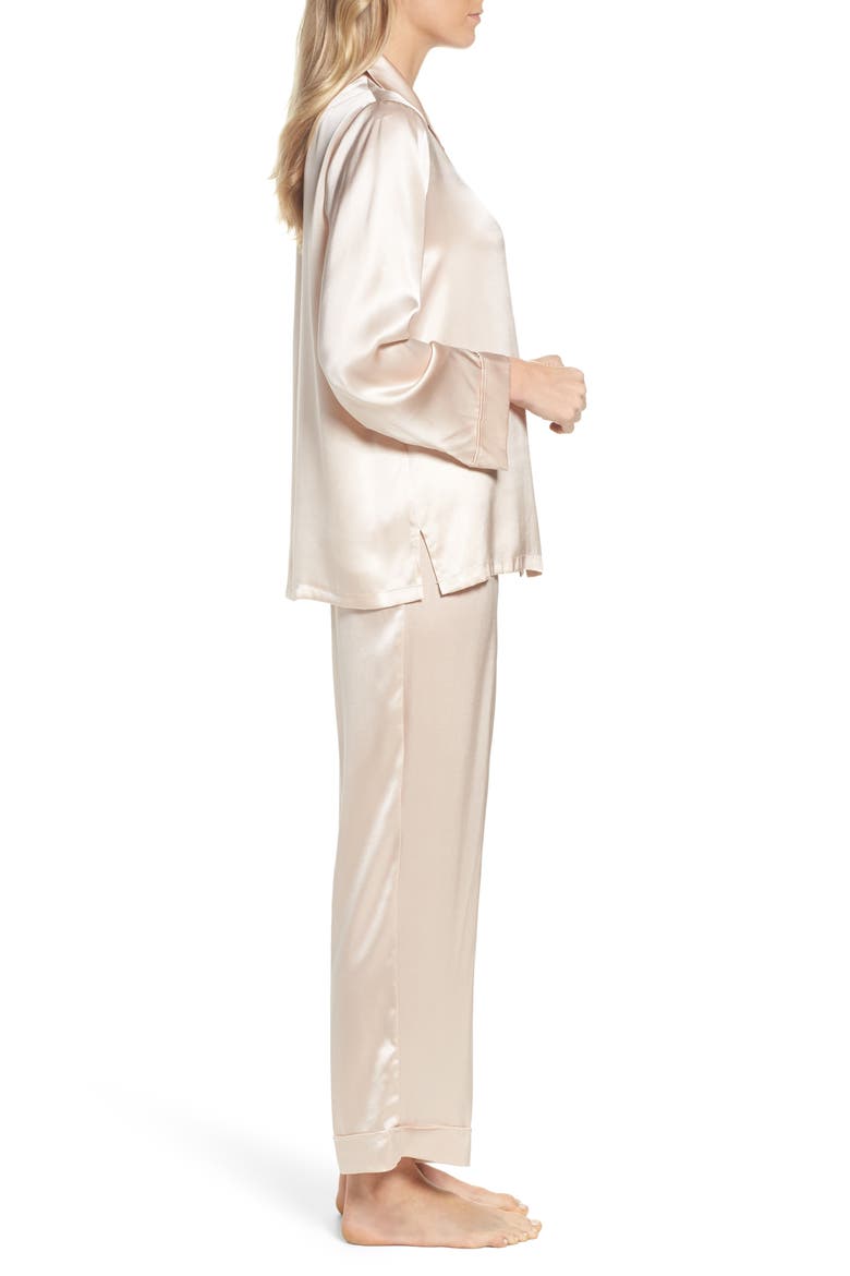 Silk Pajamas, Alternate, color, ROMANCE