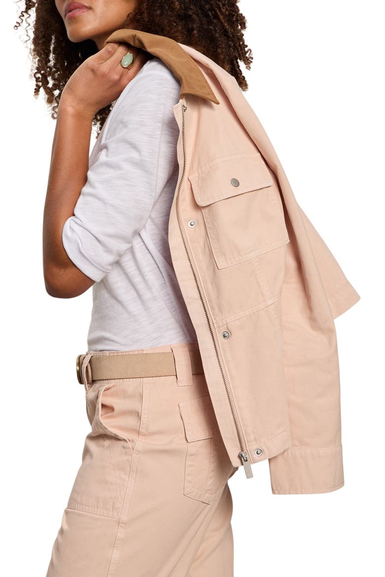 Haven Utility Jacket, Alternate, color, ROSE PINK TEA