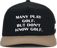 STUDENTS Clueless Embroidered Colorblock Cotton Baseball Cap