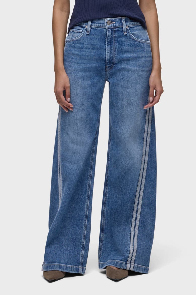 Jodie Loose Fit Wide Leg Track Pant, Alternate, color, NATIONAL