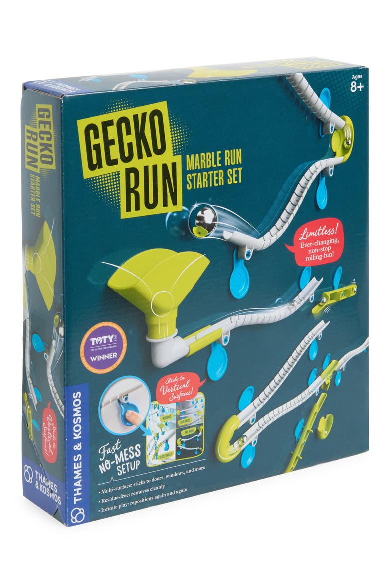 Gecko Run Marble Run Starter Set, Main, color, MULTICOLORED