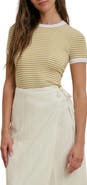 Favorite Daughter The Foundation Stripe T-Shirt