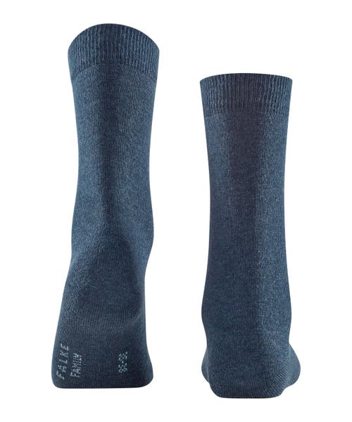 Falke Family Cotton Socks In Blue
