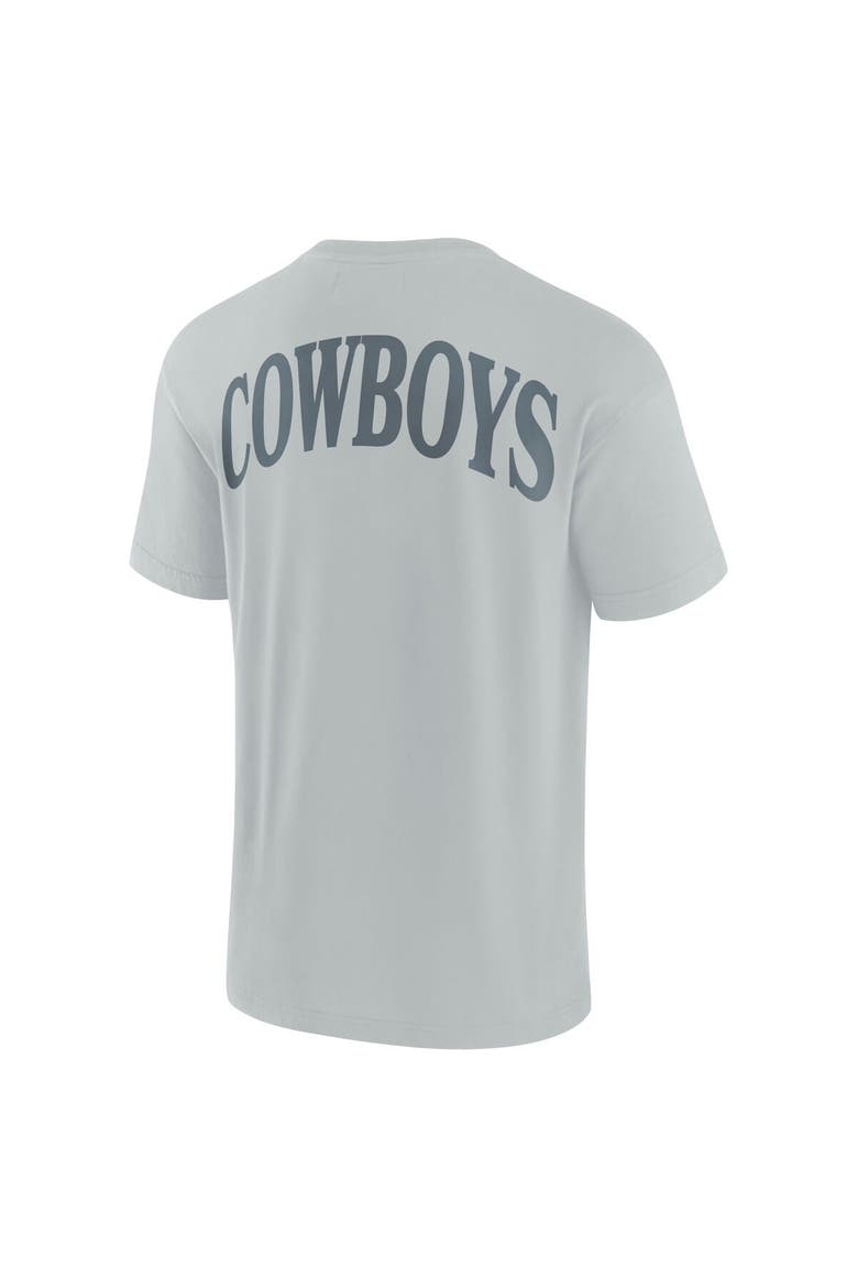 Unisex Fanatics  Gray Dallas Cowboys Elements Iconic T-Shirt, Alternate, color, Gray