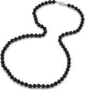 The Pearl Source Japanese Akoya Pearl Necklace 5-5.5mm AAA