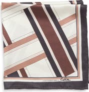 Lost Pattern x Leatherology Silk Pocket Square