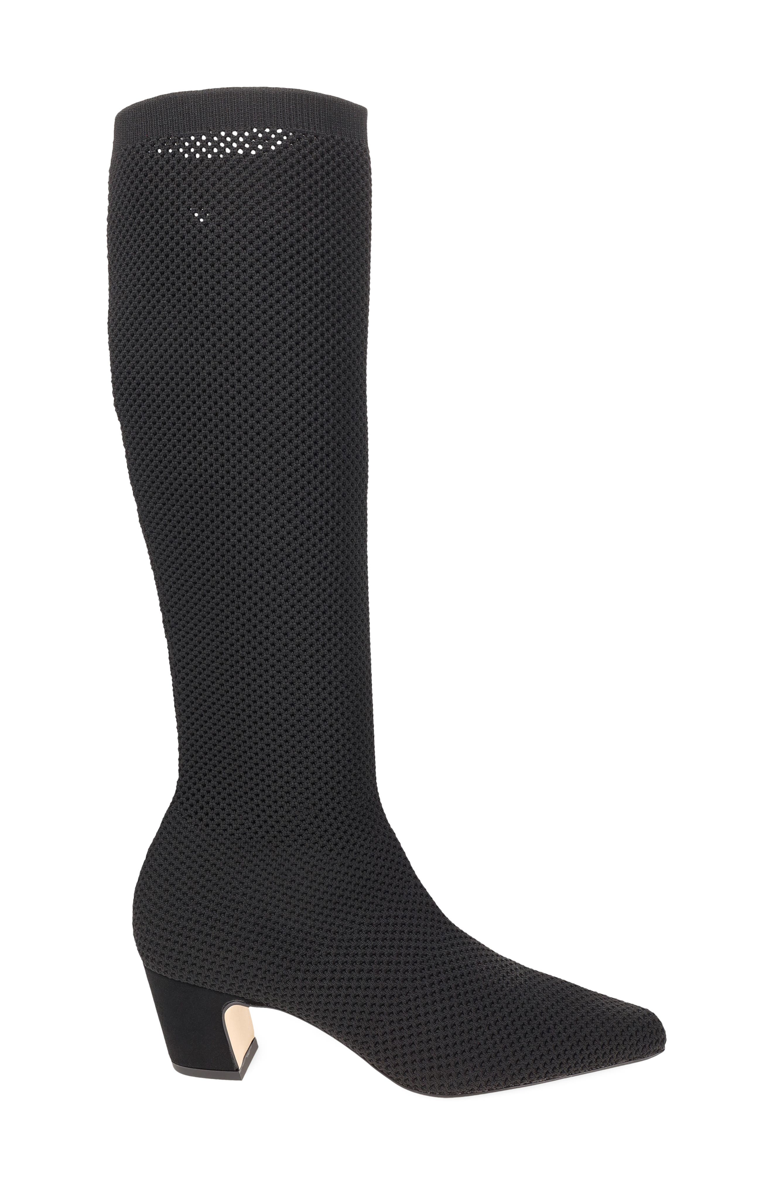 Euris Knee High Boot, Alternate, color, BLACK