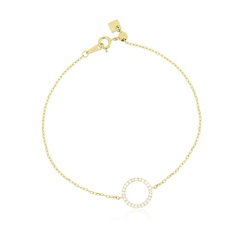 Diamond Circle Bracelet