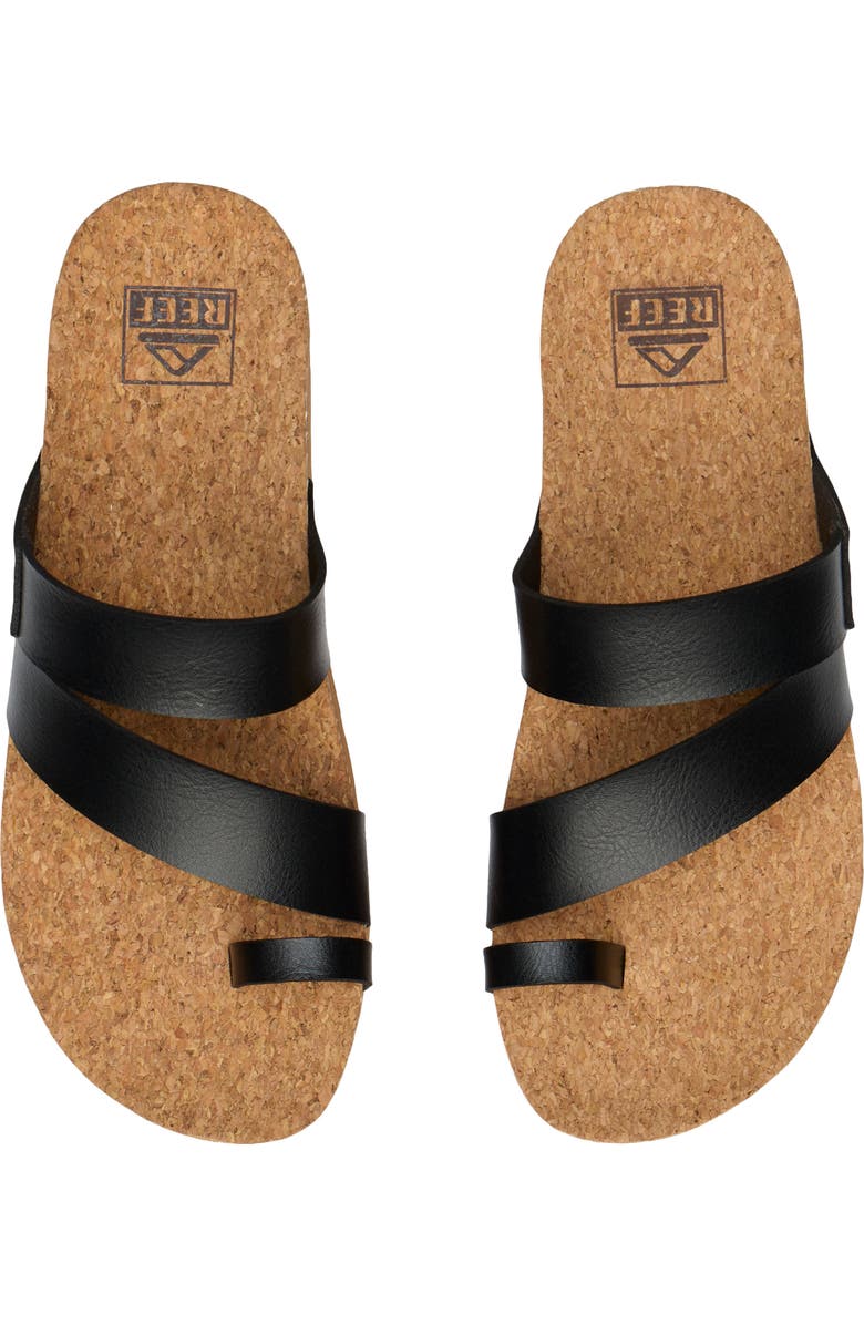 Reef Vista Laya Platform Sandal, Alternate, color, Black