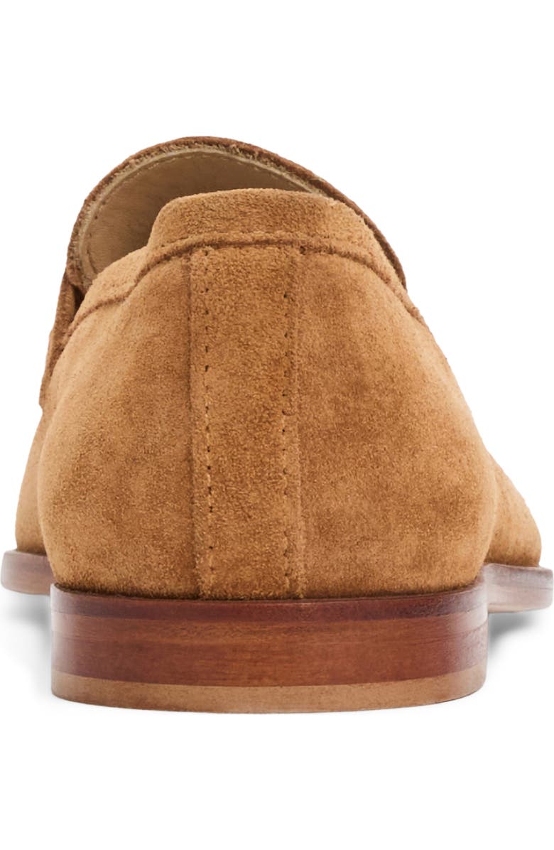 Bruno Magli Lixia Penny Loafer, Alternate, color, Cognac Suede