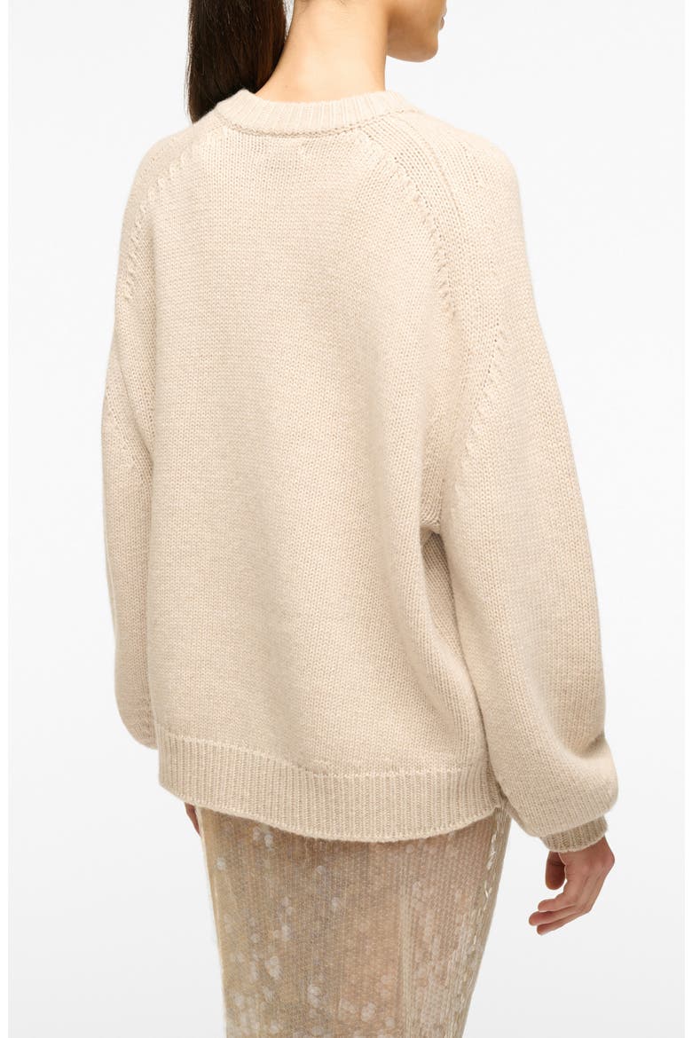 Wilson Oversize Wool Blend Sweater, Alternate, color, OATMEAL