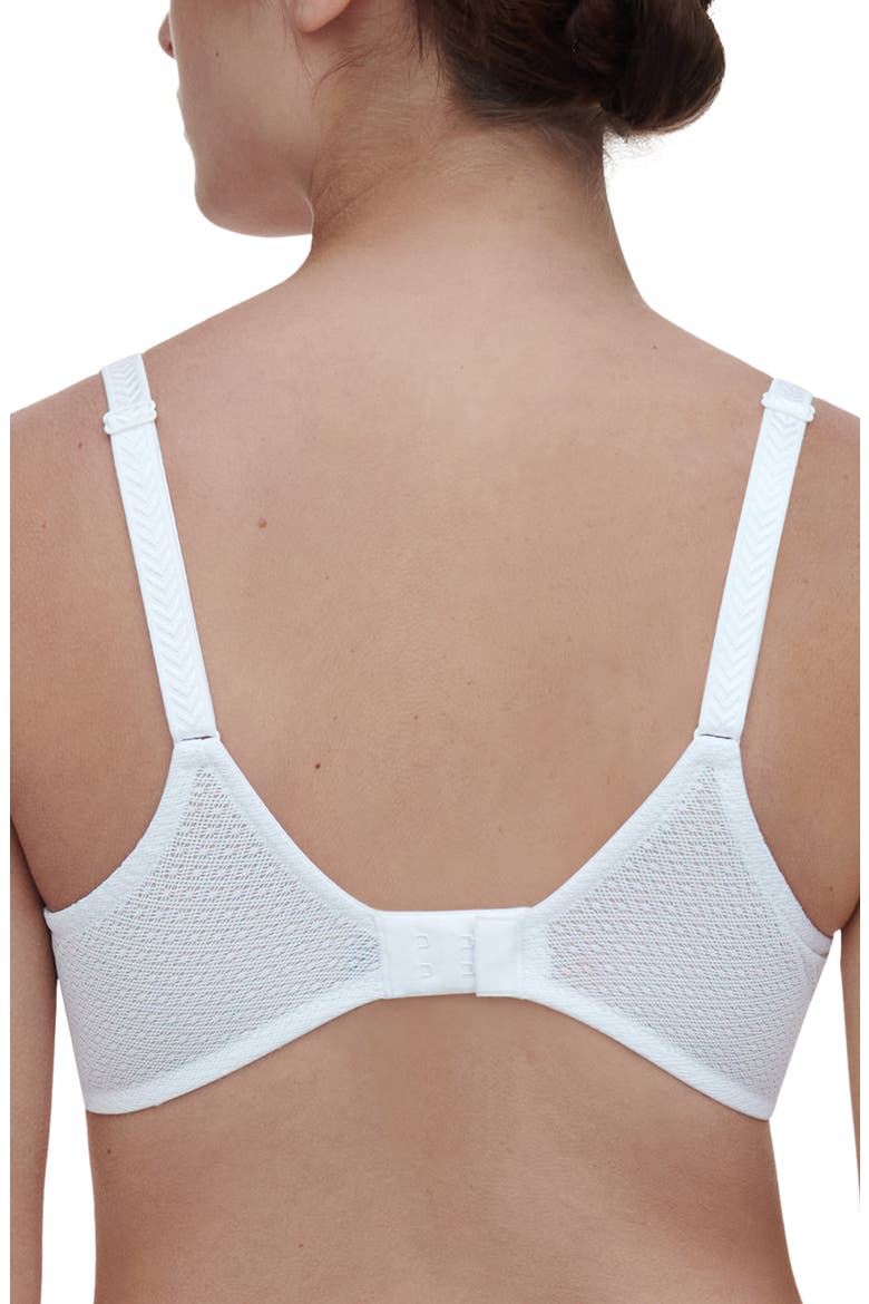 Origins Underwire Unlined Demi Bra, Alternate, color, WHITE