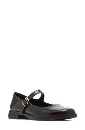 Madden Girl Dominc Mary Jane Flat In Bordeaux