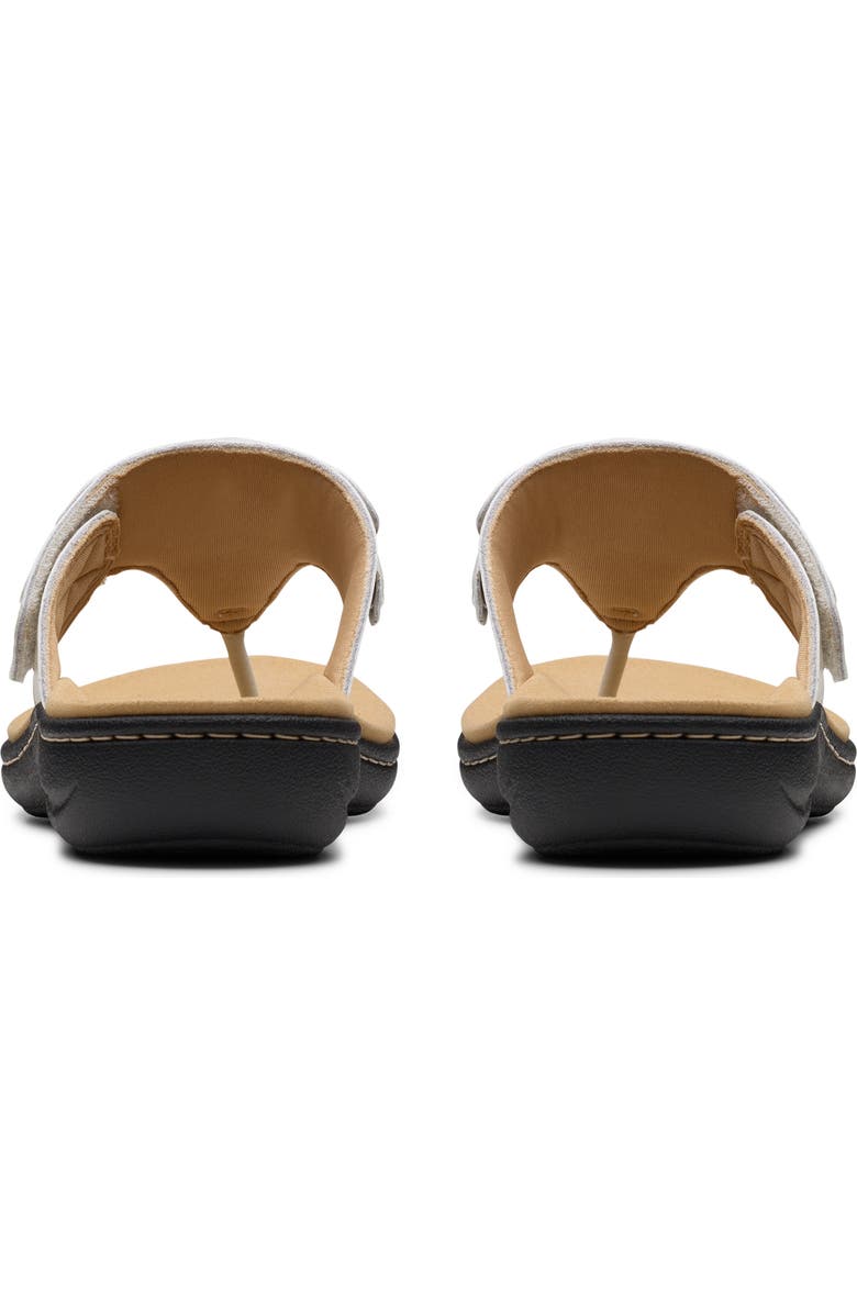 Clarks<sup>®</sup> Laurieann Palm Sandal, Alternate, color, Off White Leather