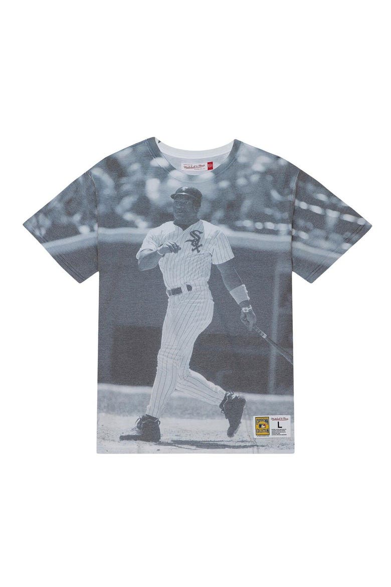 Men's Mitchell & Ness Bo Jackson Chicago White Sox Cooperstown Collection Highlight Sublimated Player Graphic T-Shirt, Alternate, color, White