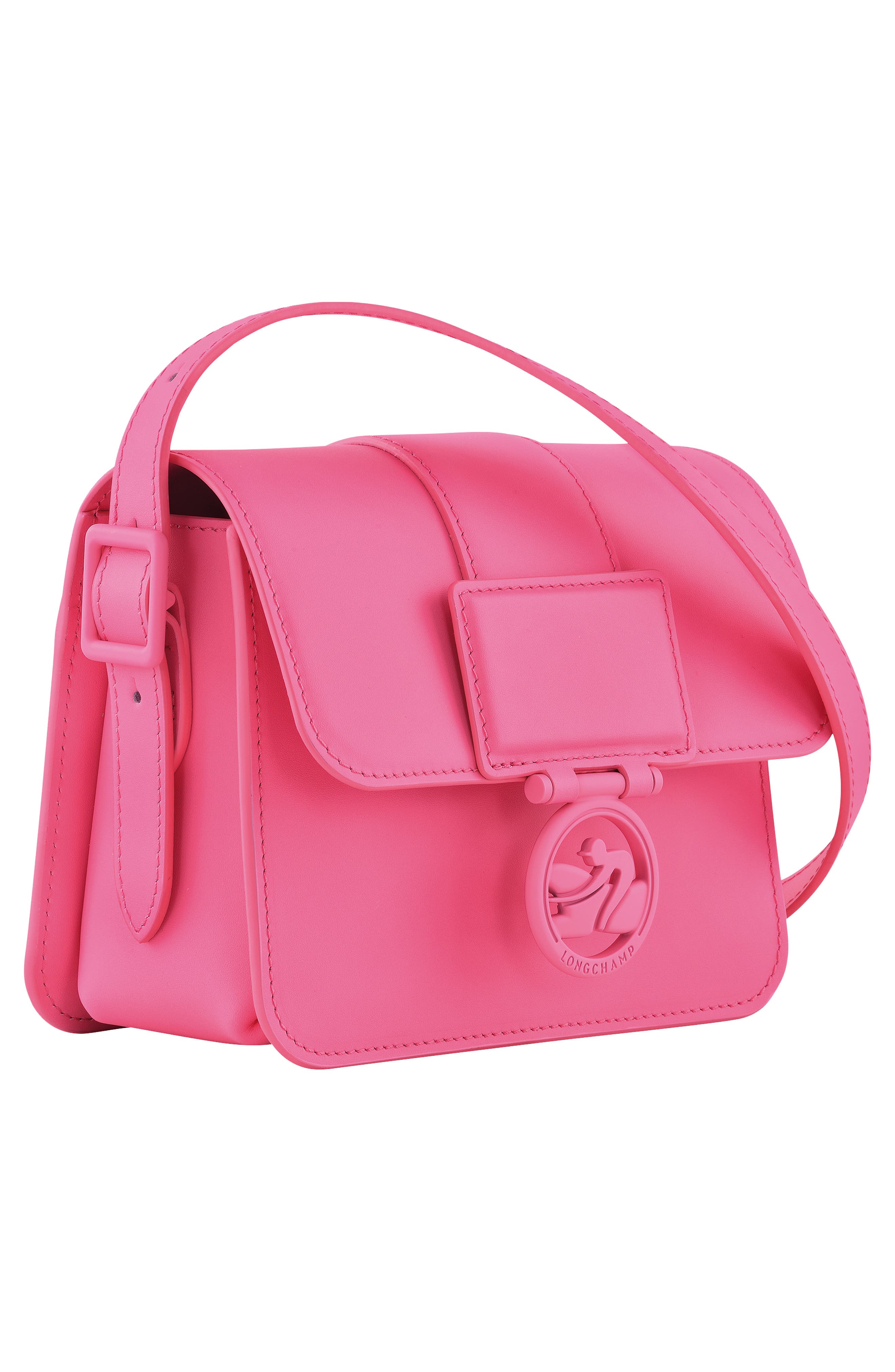 Longchamp Small Boxtrot Colors Leather Crossbody Bag, Alternate, color, Candy