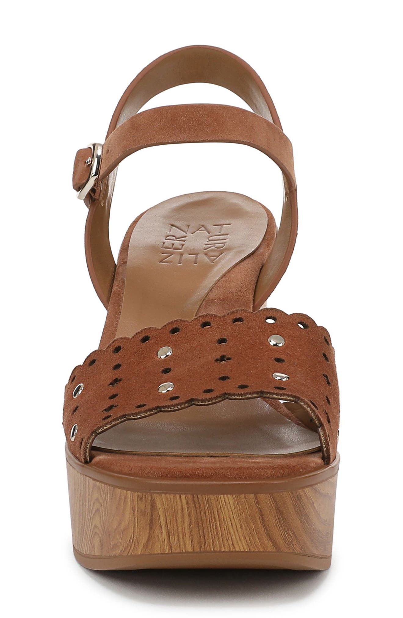 Kira Platform Sandal, Alternate, color, ENGLISH TEA BROWN