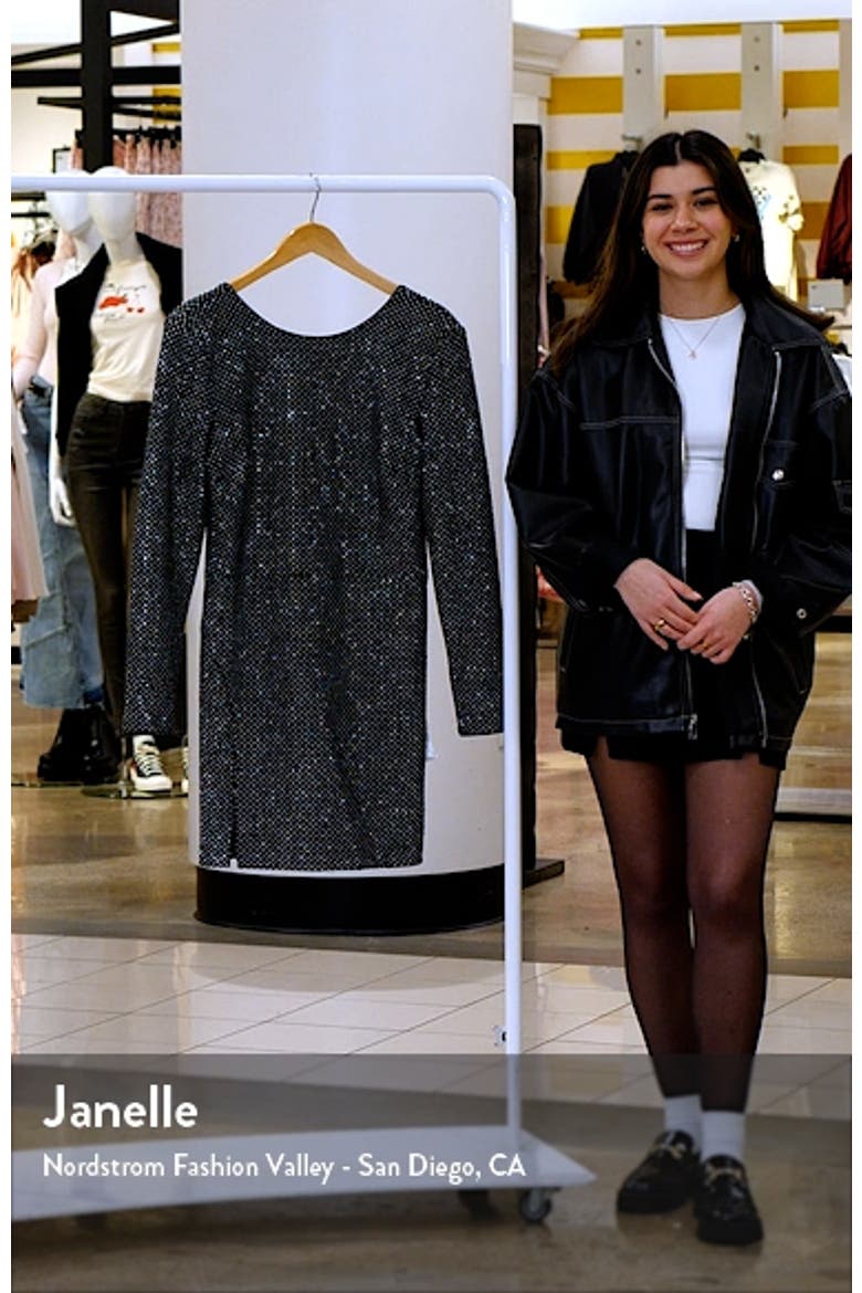 Nathalia Long Sleeve Minidress video