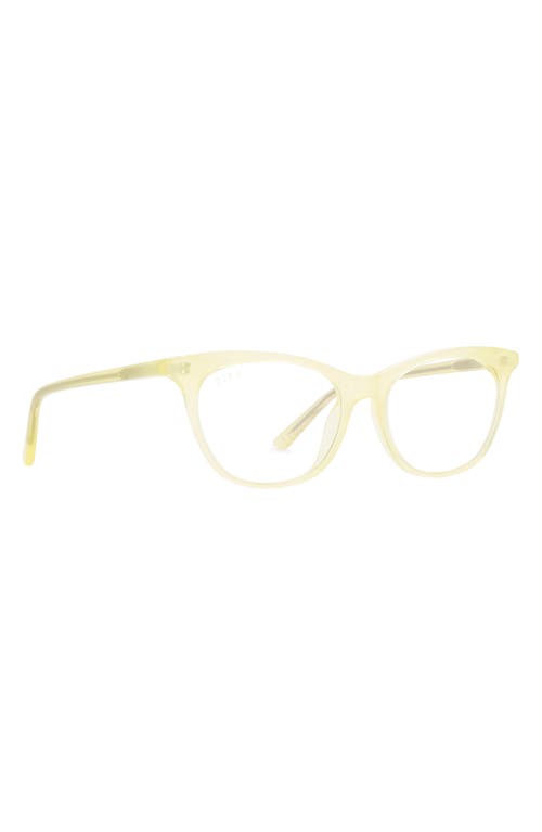 Diff Jade 51mm Blue Light Blocking Cat Eye Glasses In Multi