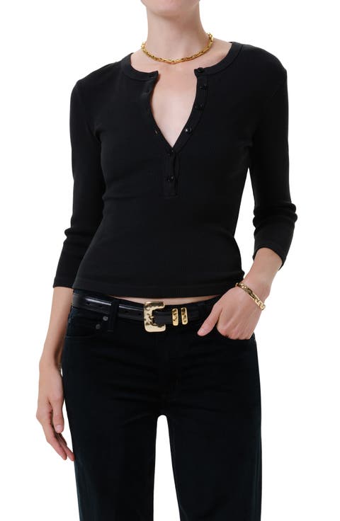 Boy Rib Henley
