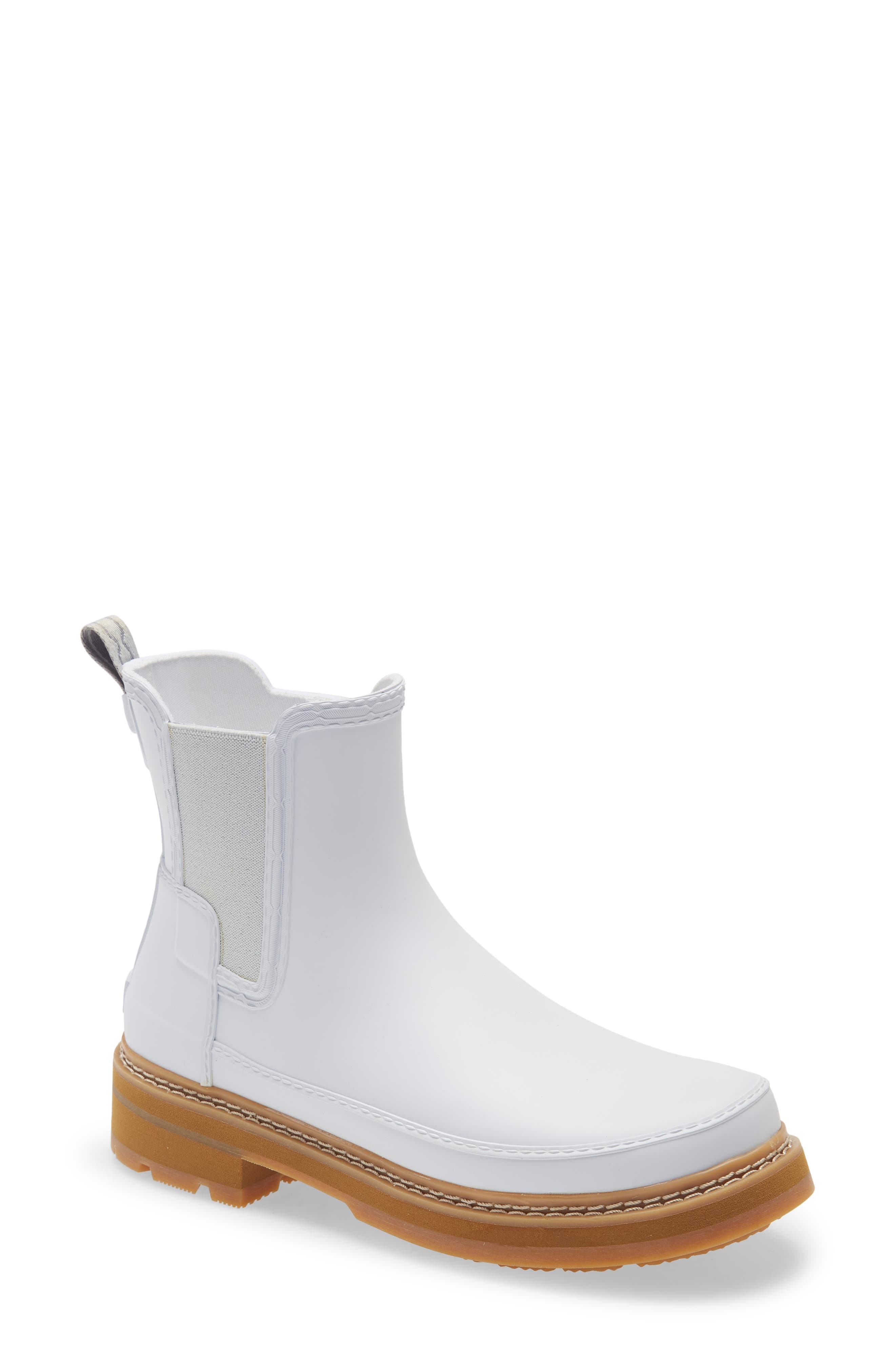 Refined Stitch Waterproof Chelsea Boot, Main, color, SPURREY