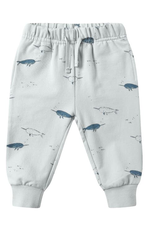Narwahl Print Joggers (Baby)