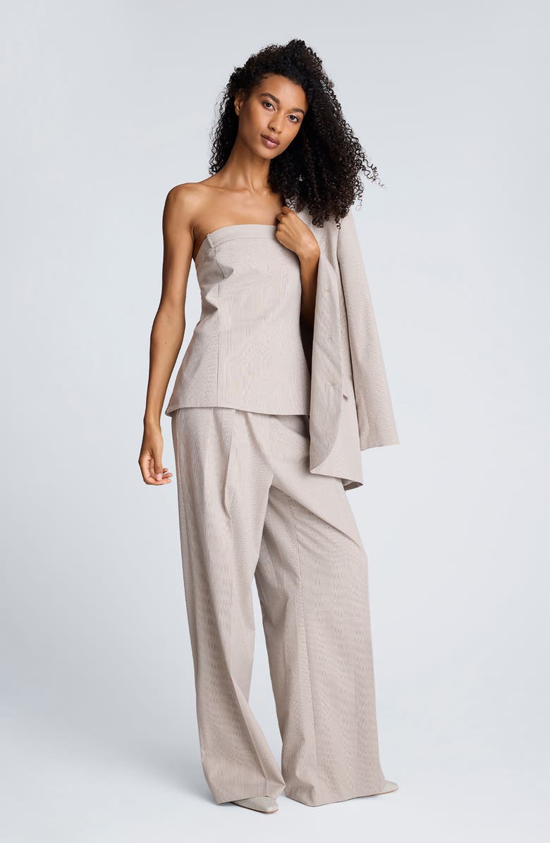 Kenneth Cole High Waist Wide Leg Pants, Alternate, color,