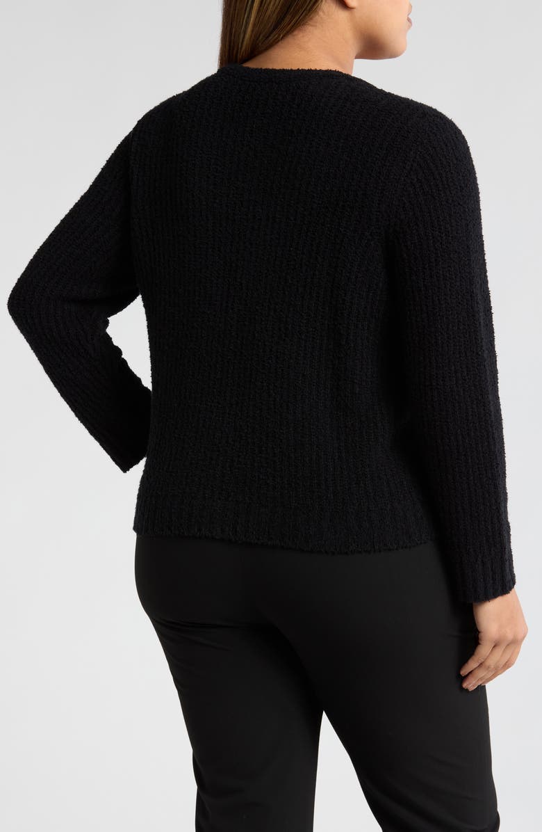 Eileen Fisher V-Neck Organic Cotton Blend Cardigan, Alternate, color, 