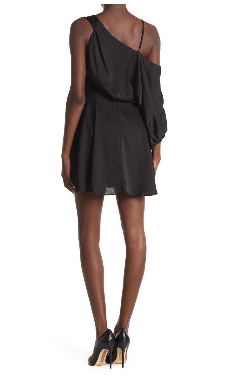 Do + Be Collection Cold Shoulder Unbalanced Dress, Alternate, color, 