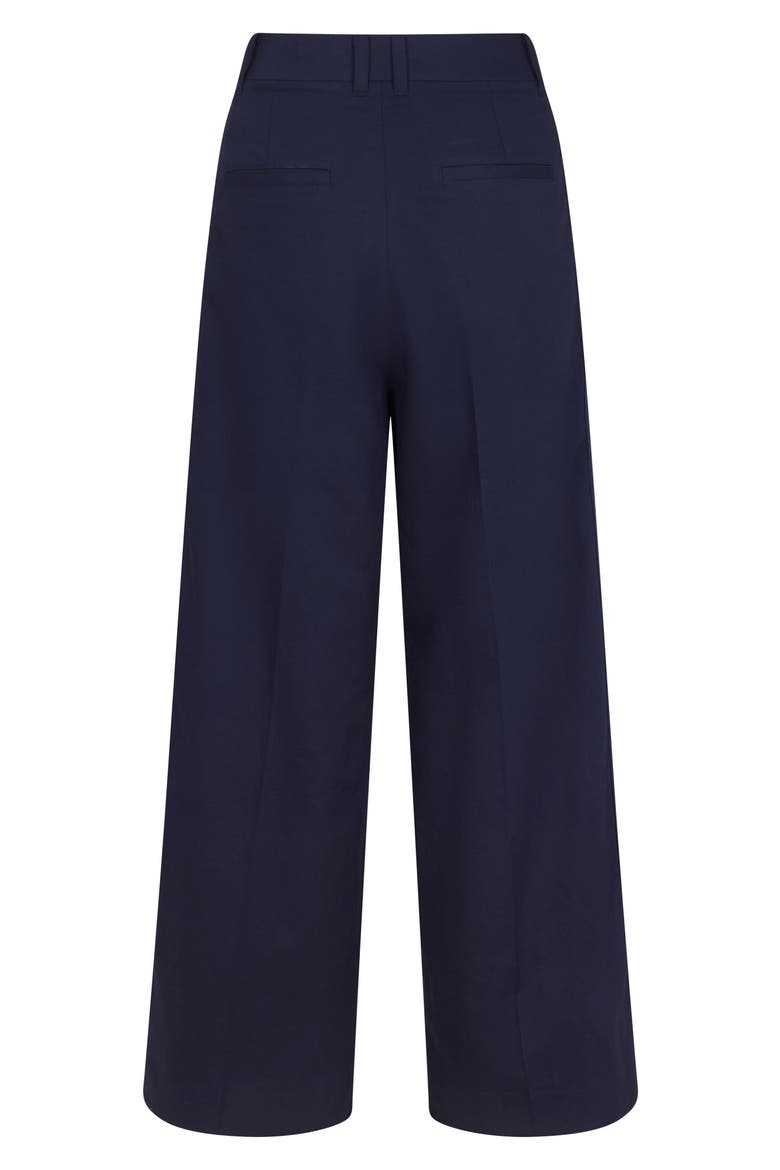 Katherine Wide Leg Pants, Alternate, color, LEGACY NAVY BLUE