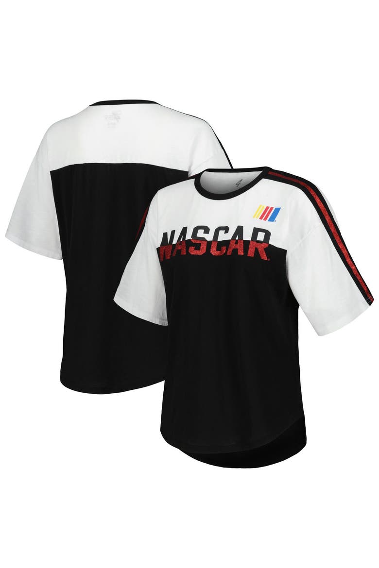 Women's G-III 4Her by Carl Banks Black NASCAR Champion T-Shirt, Alternate, color, Black