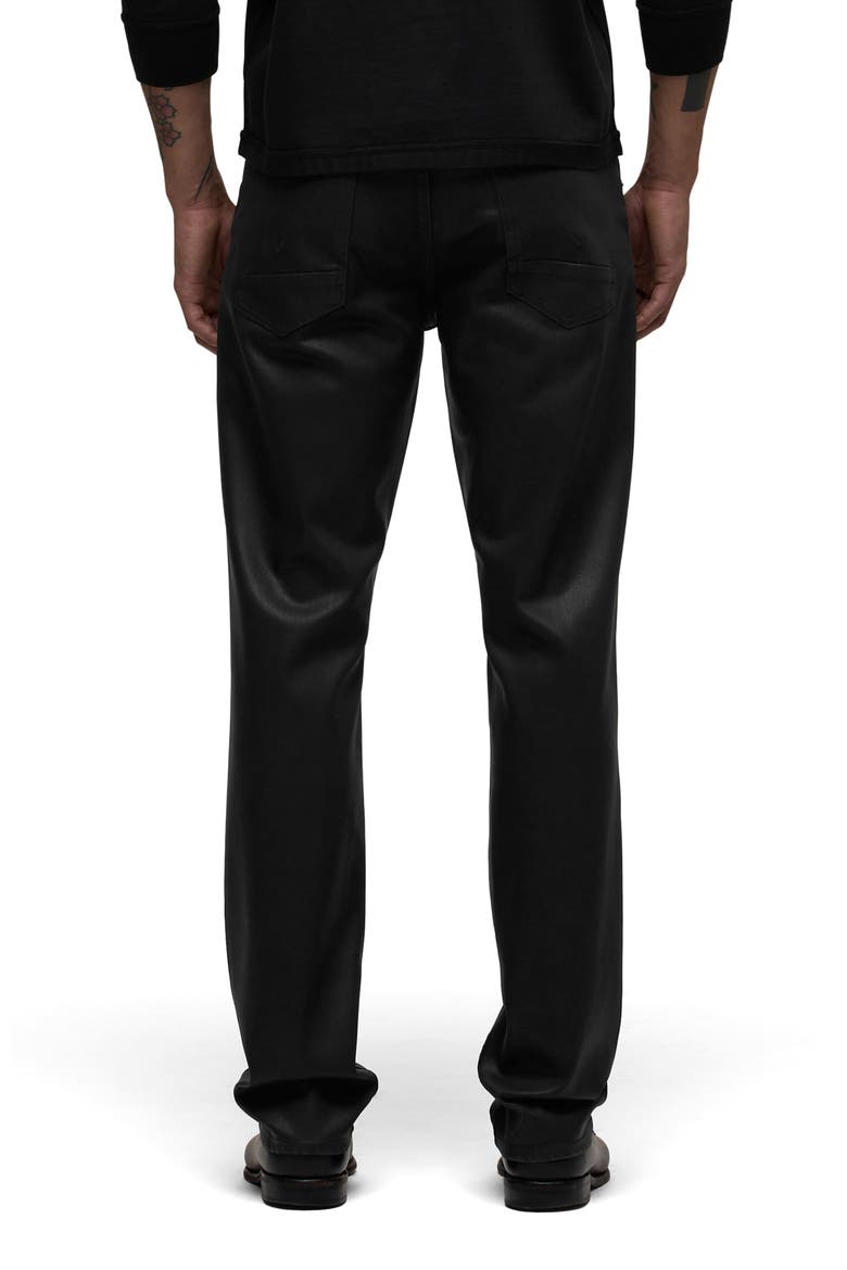 Blake Slim Straight Coated Jeans, Alternate, color, COATED PHANTOM