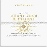 A Littles & Co A Little Count Your Blessings - 17.5Cm Stretch Bracelet