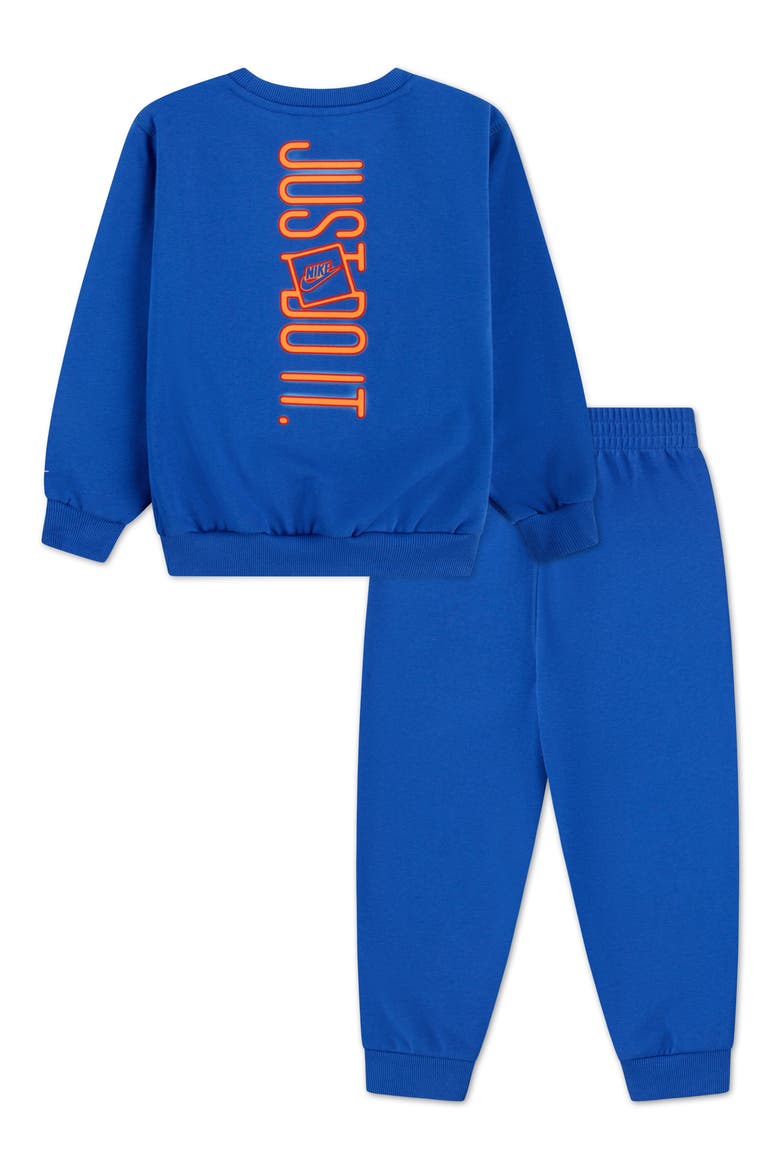 Kids' Sportswear Fleece Sweatshirt & Joggers Set, Alternate, color, GAME ROYAL
