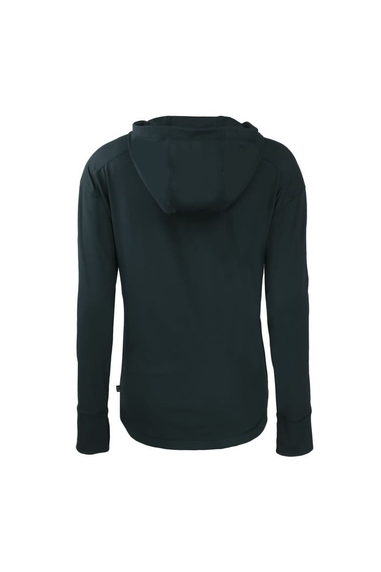 Women's Cutter & Buck  Navy New York Yankees Daybreak Eco Recycled Full-Zip Hoodie, Alternate, color, Navy