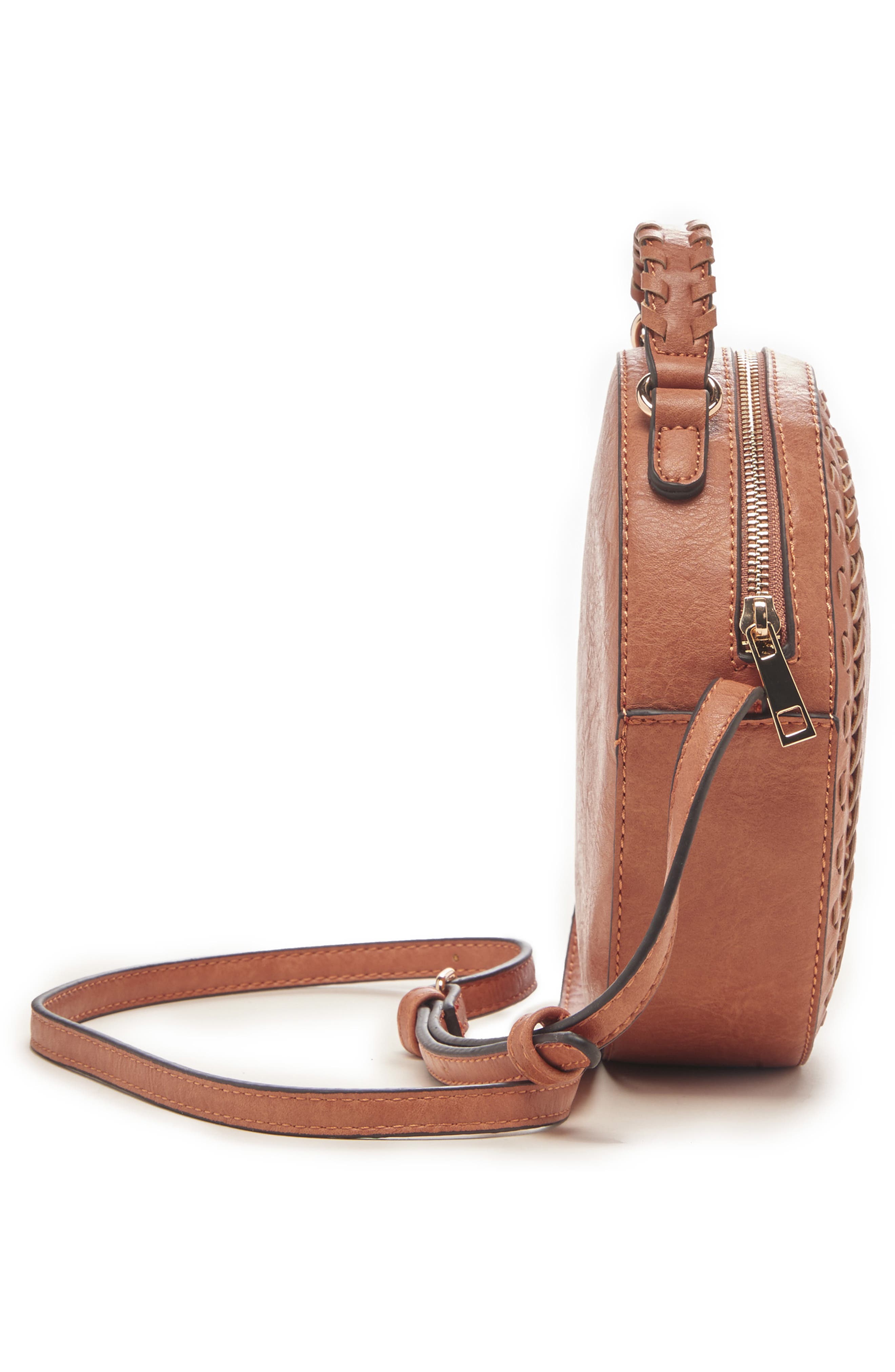 Sole Society Anora Faux Leather Crossbody Bag, Alternate, color, 