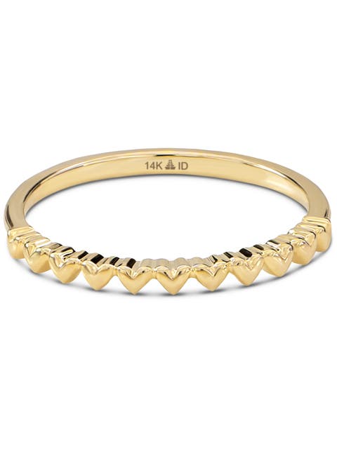 Sweet Heart Ring in 14K Gold