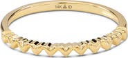 DEVATA Sweet Heart Ring in 14K Gold