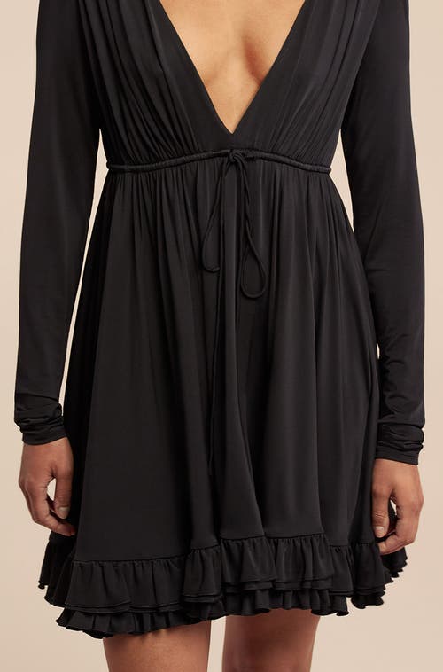 REBECCA TAYLOR REBECCA TAYLOR BABYDOLL LONG SLEEVE DRESS
