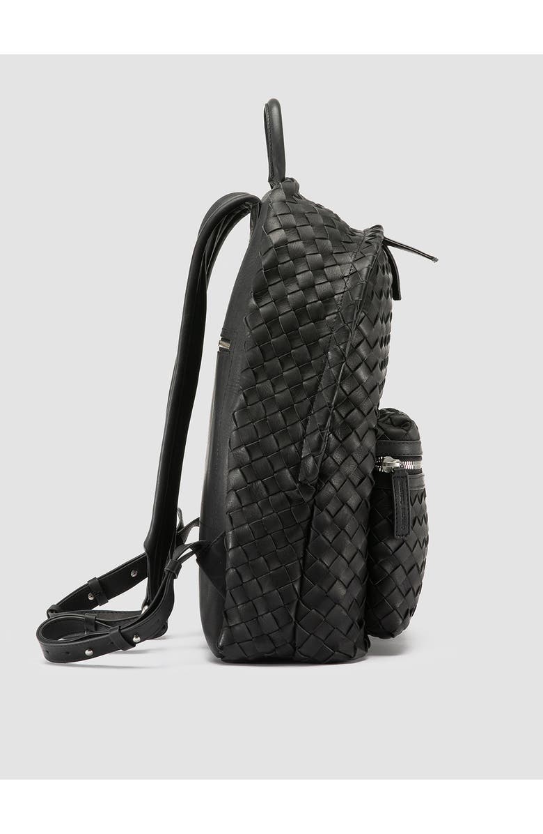 Officine Creative Armor 04 Woven Backpack, Alternate, color, Black
